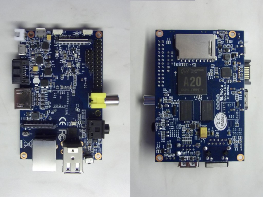 Kurz vorgestellt: Banana Pi, Open-Source Einplatinencomputer mit 1GHz Dual-Core, 1GB RAM, S-ATA, HDMI, USB, LAN, IR - blog.simtronyx.de