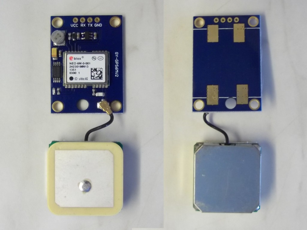 Kurz vorgestellt: GPS-Modul (GY-GPS6MV2) mit NEO-6M von u-blox - blog.simtronyx.de