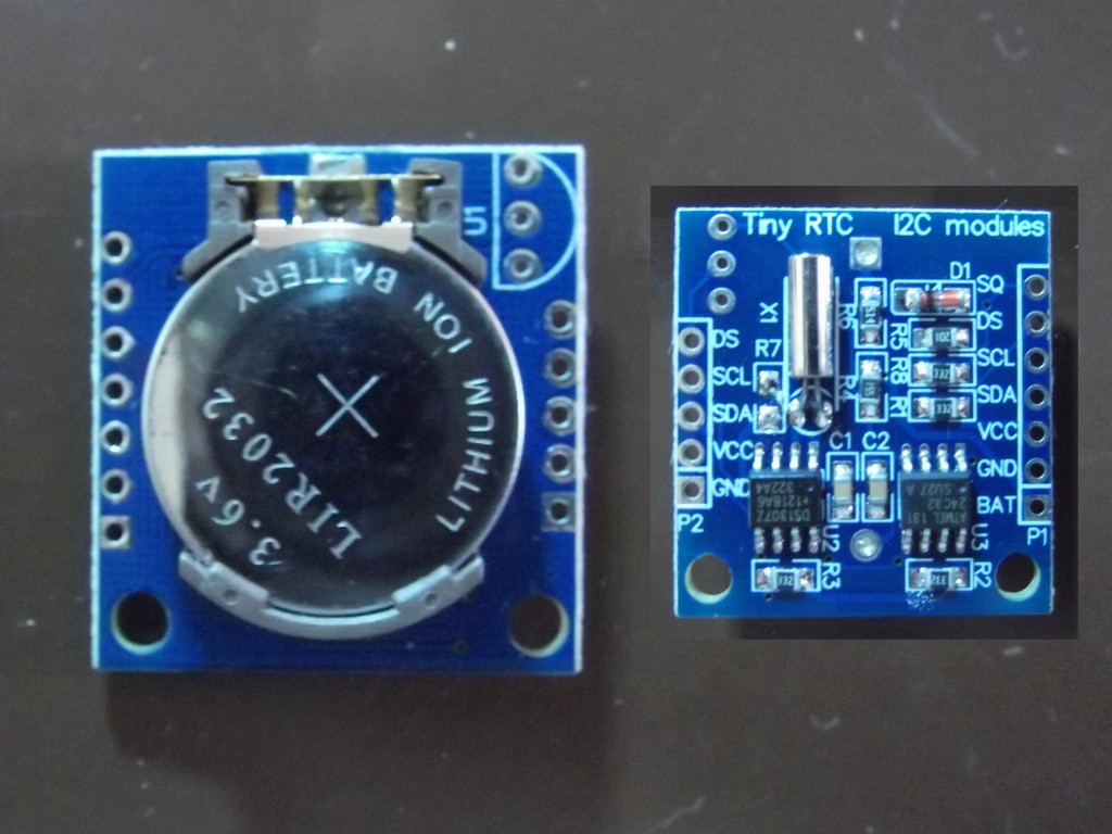 Tiny RTC - DS1307 real time clock - breakout board