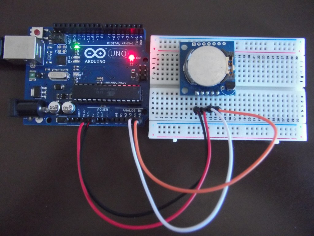 Tiny RTC (DS1307) Real Time Clock module and an Arduino Uno - blog.simtronyx.de