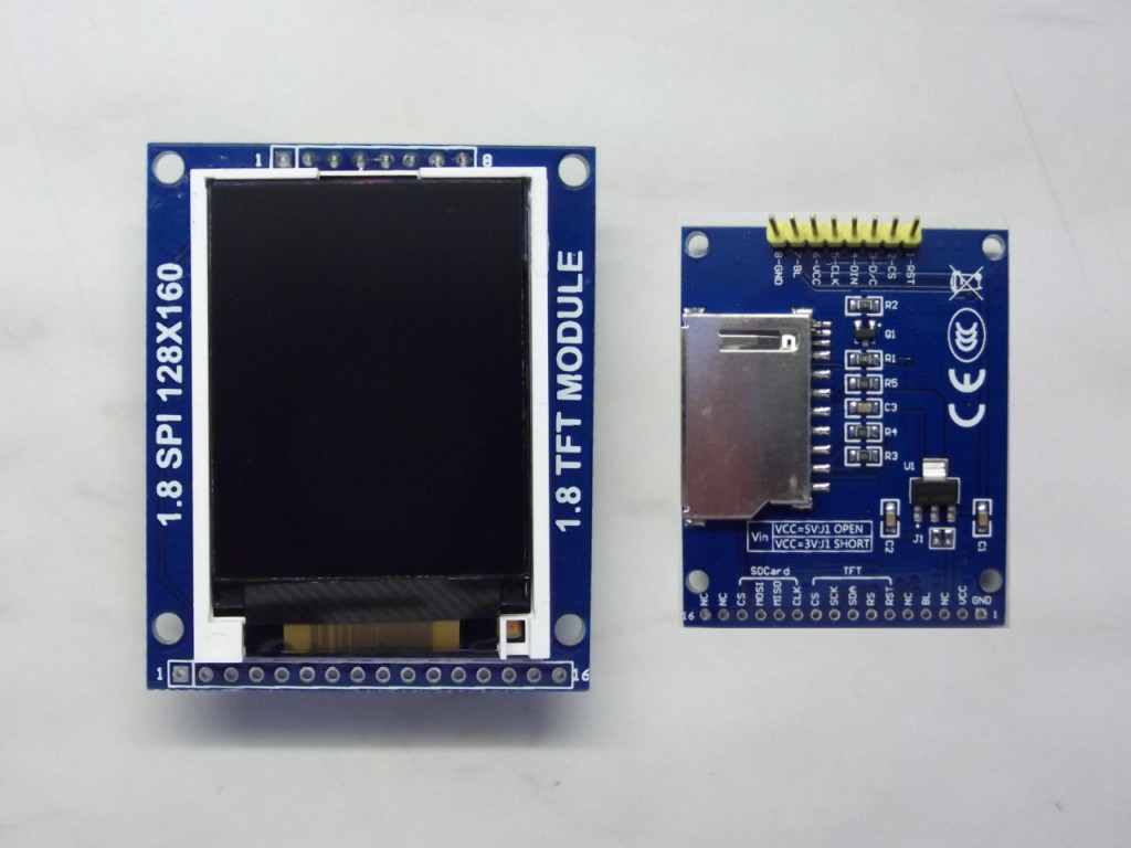 Kurz vorgestellt: 1,8 Zoll TFT-Farb-Display mit SD-Karten Unterstützung (QDTech) - blog.simtronyx.de